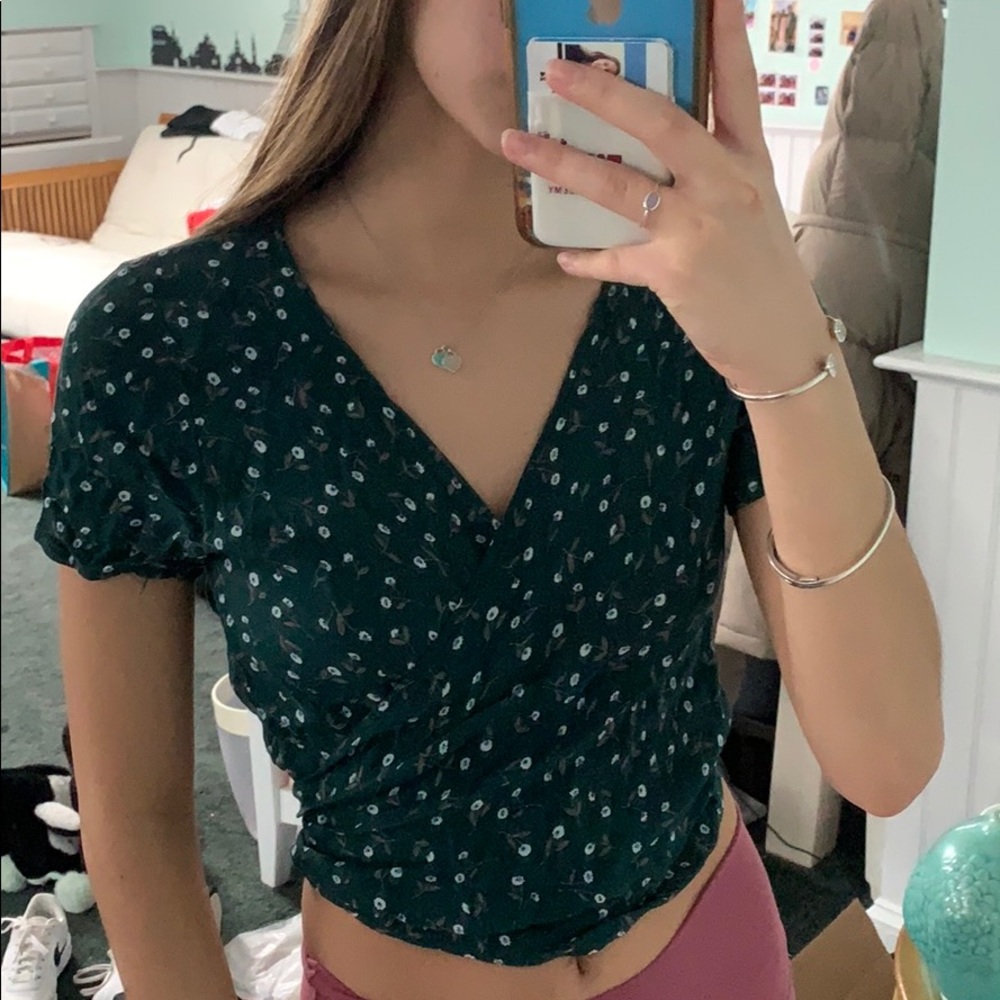 brandy wrap top